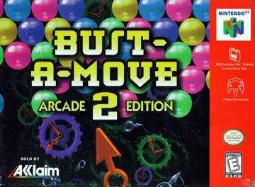 Bust-A-Move 2 - Arcade Edition (USA) box cover front